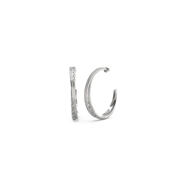 Ladies' Earrings Guess JUBE04585JWRHT-U Silver-0