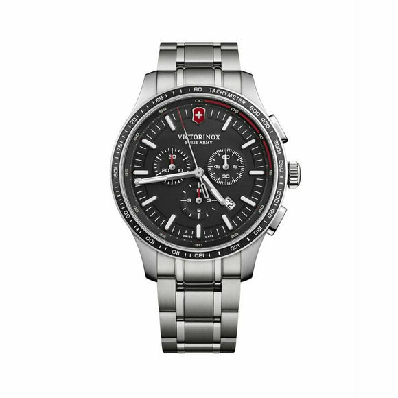 Men's Watch Victorinox V241816 Black Silver-0