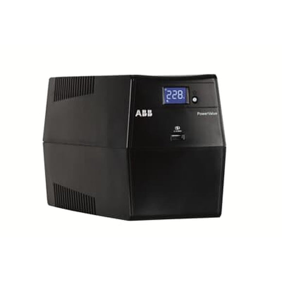 Uninterruptible Power Supply System Interactive UPS ABB UPSPOWERVALUE 11LI UP 1000VA SHUCKO-0
