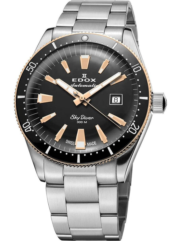 EDOX Skydiver 80126 357RNM NIRB Man Mechanical Watch-0