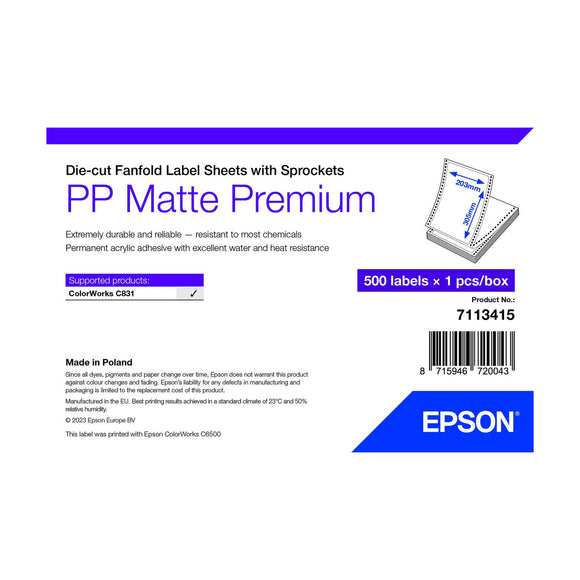 Printer Paper Epson 7113415 White-0