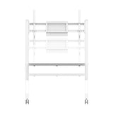 Trolley Neomounts FL50-525WH1 55" 86"-4