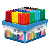 Set of Felt Tip Pens Giotto Turbo Maxi School Multicolour (4 Units)-1