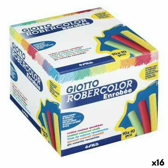 Chalks Giotto ROBERCOLOR Multicolour (100 Pieces) (16 Units)-0