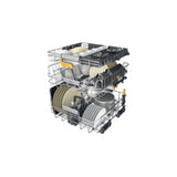 Dishwasher Whirlpool Corporation W8IHP42LSC Black 60 cm-6