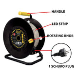 LED strips Stak 185 W 15 m LED Light 4000 K Black Transparent-12