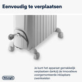 Oil-filled Radiator DeLonghi TRD50820 900 W-3