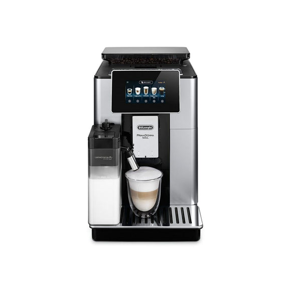 Superautomatic Coffee Maker DeLonghi PrimaDonna ECAM 610.55.SB metal 1450 W 19 bar 2,2 L-0