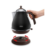 Kettle DeLonghi KBOV 2001.BK 2000 W 1,7 L Black Stainless steel-3