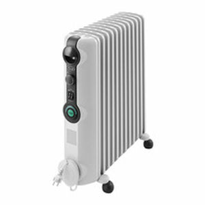 Oil-filled Radiator DeLonghi TRRS 1225C White 2500 W-0