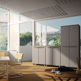 Broom cupboard Terry Jrattan 368 Grey 68 x 37,5 x 170 cm Plastic 4 Shelves-1