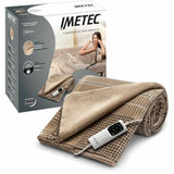 Electric Blanket IMETEC 16936 Brown Velvet-3