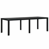 Dining Table IPAE Progarden Indo ind012an Extendable Anthracite 220 x 90 x 72 cm-4