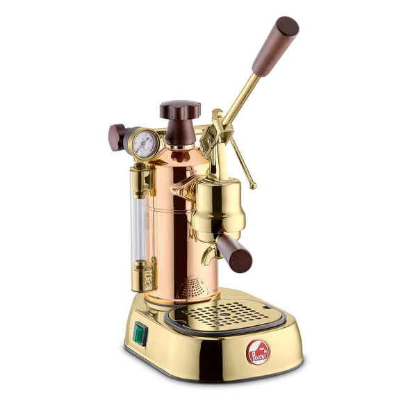 La Pavoni Professional Rame Gold svirtinis espresso kavos aparatas-0