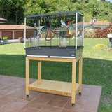Bird cage Ferplast Piano 6 White 7 x 7 x 6,5 cm 46,5 x 70 x 87 cm-23