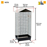 Bird cage Ferplast 56115423 White 7,5 x 11,5 x 4 cm-2