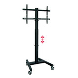TV stand with wheels OMB 0.284 32" 55" 40 kg-1