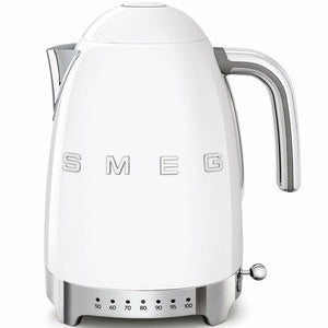 Kettle Smeg KLF04WHEU 2400 W 1,7 L White Stainless steel Plastic-0