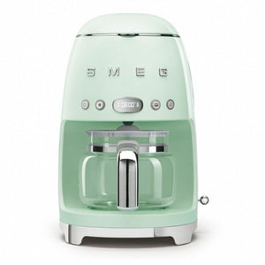 Drip Coffee Machine Smeg Green 1050 W Retro-0