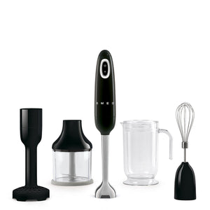 Hand-held Blender Smeg HBF22BLEU Black 14 L 50s-0