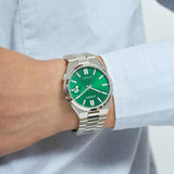 Men's Watch Citizen TSUYOSA AUTOMATIC Green Silver (Ø 40 mm)-2