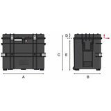 Toolbox GT Line ALL IN ONE Foam Steel polypropylene Plastic-1