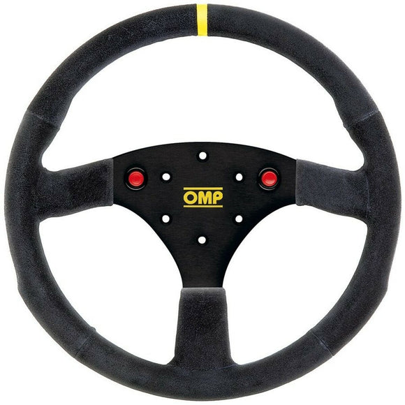 Racing Steering Wheel OMP OMPOD/2042/N Black Ø 32 cm-0