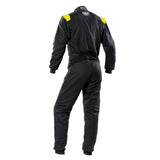 Racing jumpsuit OMP FIRST-S Black/Yellow 54-1