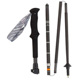 Trekking Stick Gabel Ibex Carbon XTS Black 105 cm 120 cm (2 Units)-1