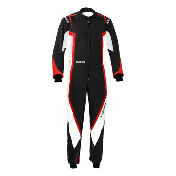 Karting Overalls Sparco K44 Kerb Black/Red (Size M)-0