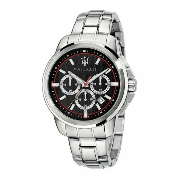 Men's Watch Maserati SUCCESSO Black (Ø 44 mm)-0