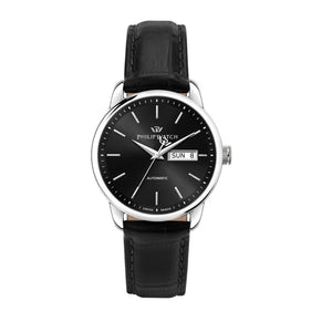 Men's Watch Philip Watch R8221150002 Black Silver (Ø 40 mm)-0