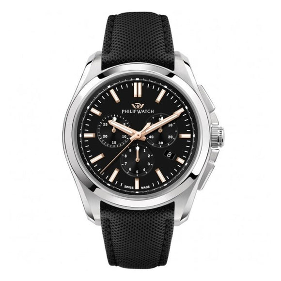 Men's Watch Philip Watch AMALFI CHRONO Black (Ø 43 mm)-0