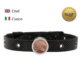 Unisex Bracelet Chef Talent Jewels TJA-3-05-02-2-235 Black-1