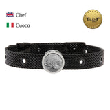 Unisex Bracelet Chef Talent Jewels TJA-3-05-03-2-235 Black-1