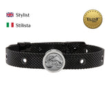 Unisex Bracelet Stylist Talent Jewels TJA-3-16-03-2-235 Black-1