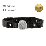 Unisex Bracelet Guitarist Talent Jewels TJA-4-03-03-2-235 Black-1