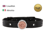 Unisex Bracelet Unselfish Talent Jewels TJA-5-01-02-2-235 Black-1