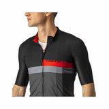 Cycling jersey Castelli A Blocco Black-2