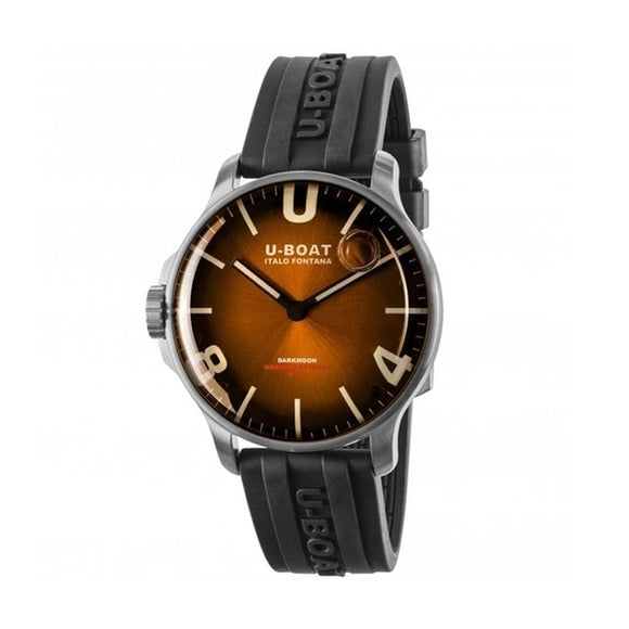 Men's Watch U-Boat 8703/B Brown Black-0