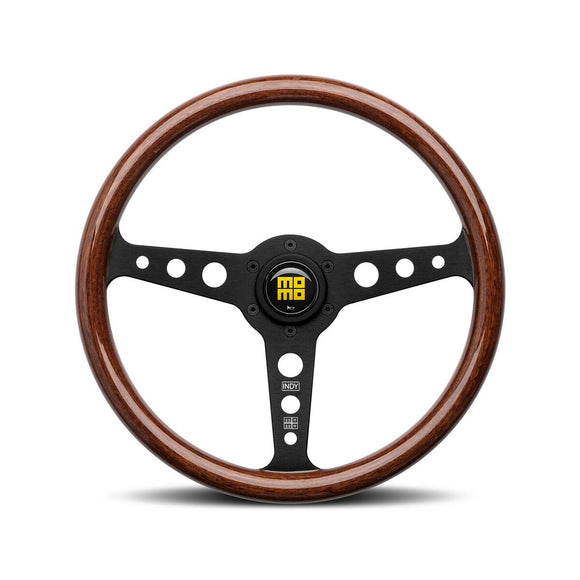 Racing Steering Wheel Momo INDY Ø 35 cm Mahogany-0