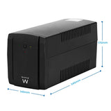 Uninterruptible Power Supply System Interactive UPS Ewent EW3997 720 W-1