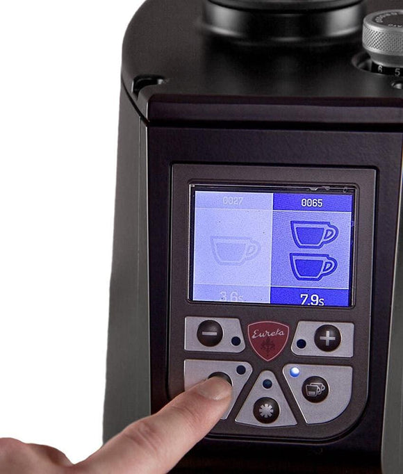 Eureka Atom Specialty 75 Coffee Grinder Black 75 mm Burrs High Speed Grinding-0