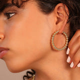 Ladies' Earrings Etrusca WSET00808.YG Golden-1