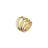 Ladies' Ring Etrusca WSET00870.YG-18 Golden 18-0