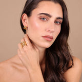 Ladies' Earrings Etrusca WSET00871.YG Golden-1