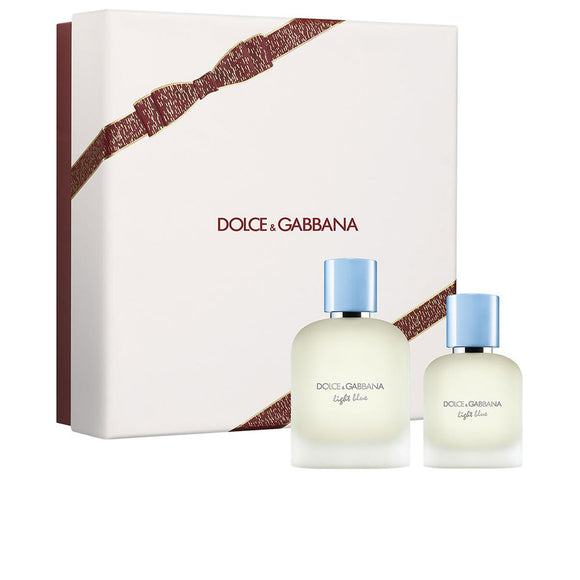 Men's Perfume Set Dolce & Gabbana LIGHT BLUE POUR HOMME 2 Pieces-0