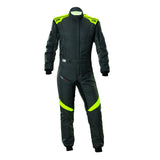 Racing jumpsuit OMP FIRST EVO MY2025 60 Anthracite Yellow/Black-0