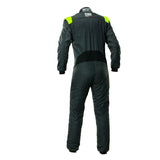 Racing jumpsuit OMP FIRST EVO MY2025 60 Anthracite Yellow/Black-2