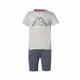 Children's Sports Outfit Kappa Grugliasco Off Grey-6